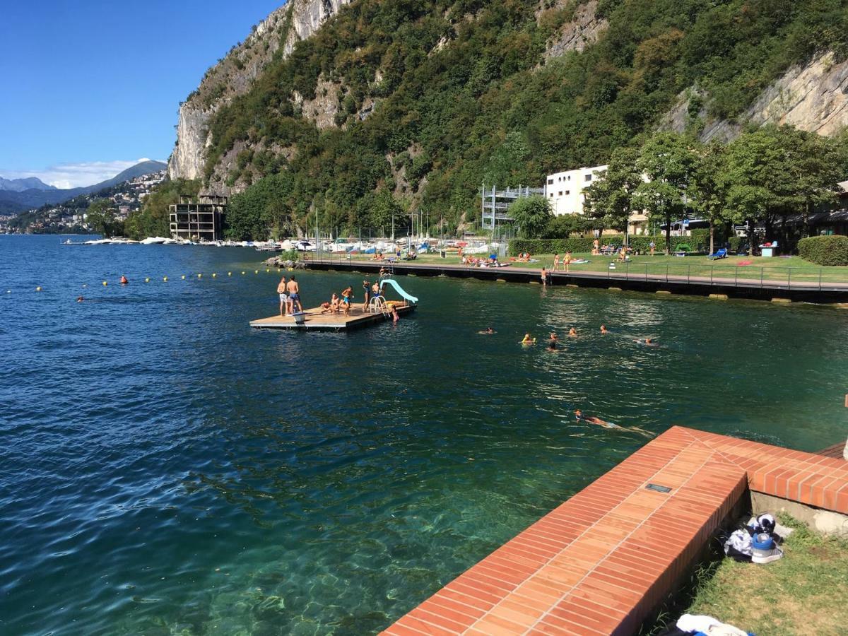 Casa Abel Lägenhet Campione dʼItalia Exteriör bild